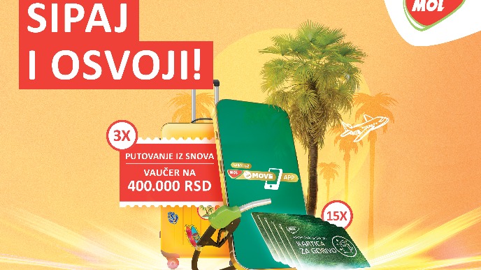 Letnje vožnje uz MOL Serbia